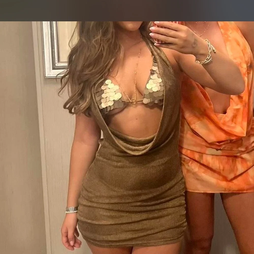 Outcast Jarek Dress in Chocolate